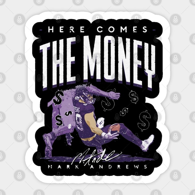 Mark Andrews Baltimore The Money Sticker by MASTER_SHAOLIN